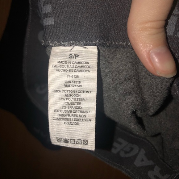 Black and gray garage leggings - Picture 3 of 3